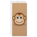 76-Free-Cute-Cartoon-Monkey-Clipart-Illustration rack cards