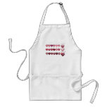 777 Calendar Apron for the 777 bride!