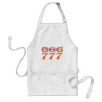 777 contre 666 apron
