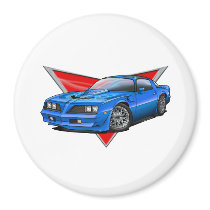 77-78 Blue Firebird TA Magnets