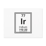 77 Iridium Post Card
