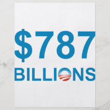 $787 BILLIONS CUSTOM FLYER