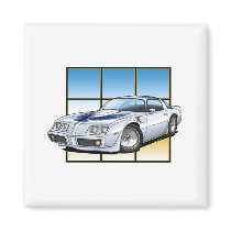 78-81 Trans Am Fridge Magnets