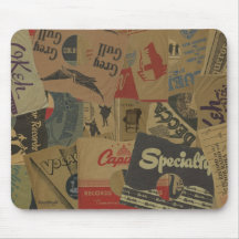 78 rpm Record Sleeves Mouse Mat