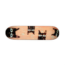7 1/4" Mini Skateboard Rupydetequila Cats