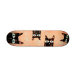 7 1/4" Mini Skateboard Rupydetequila Cats by Rupydetequila 7 1/4" Mini Skateboard Rupydetequila Cats