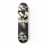 7 3/4" Jersey Penguins Skateboard Deck