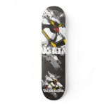 7 7/8" Jersey Penguins Skateboard Deck