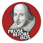 $7.95 Prose Before Hos Stickers (20 pack)