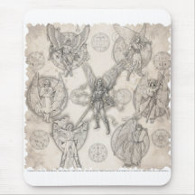 7 Archangels Mousepad