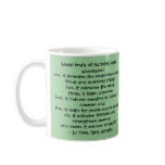 7 Bowls of Tea - Chinese Wisdom Mug