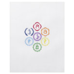 7 Chakras in a Circle flyers