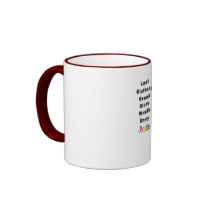 7 Deadly Sins coffee mug