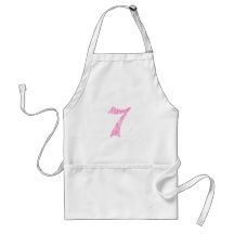 #7 Pink Olde English Aprons