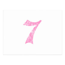 #7 Pink Olde English Post Cards