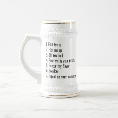 7 Steps of Drinking Coffee Mug by KiDAcE