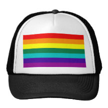 7 Stripes Rainbow Gay Pride Flag Hat