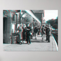 7 Valley Railway 1940's Day, Shropshire, England Posters