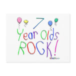 7 Year Olds Rock ! Post Cards