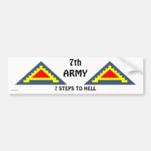 7th Army bs/1 Bumper Sticker