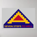 7th Army - Seven Steps To Hell - Poster posters