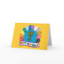 7th Birthday Gifts with Assorted Balloons Design Greeting Card