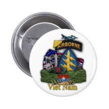 7th special forces green berets veterans Button
