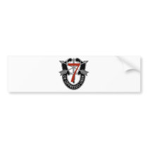 7th Special Forces Group Crest Bumper Stickers