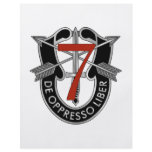 7th Special Forces Group Crest flyers