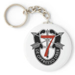 7th Special Forces Group Crest Key Chain