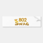 802 Vermont Swag Bumper Sticker