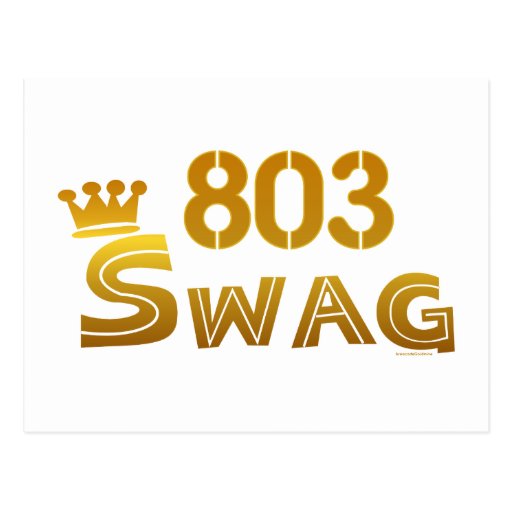 803 South Carolina Swag Postcard