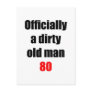 80  Dirty Old Man