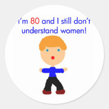 80 Don't understand women Stickers