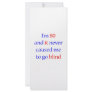 80 Never gone blind Custom Rack Cards