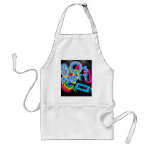 80 Retro Party Aprons