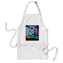 80 Retro Party Aprons