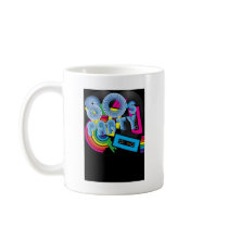 80 Retro Party Coffee Mug