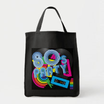 80 Retro Party Tote Bag