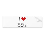 80´s Original Products! Bumper Stickers
