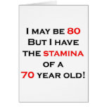 80 stamina