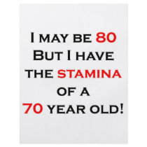 80 stamina