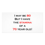 80 stamina photo card template