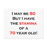 80 stamina