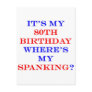 80 Where's my spanking?