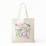 80 Year Olds Rock ! Tote Bags