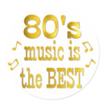 80s Best Sticker