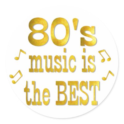 80s Best Round Stickers by TLArnold6