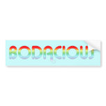 80s Bodacious Retro Bumper Sticker bumper stickers