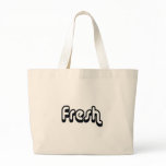 80's catch phase fresh on gifts canvas bag